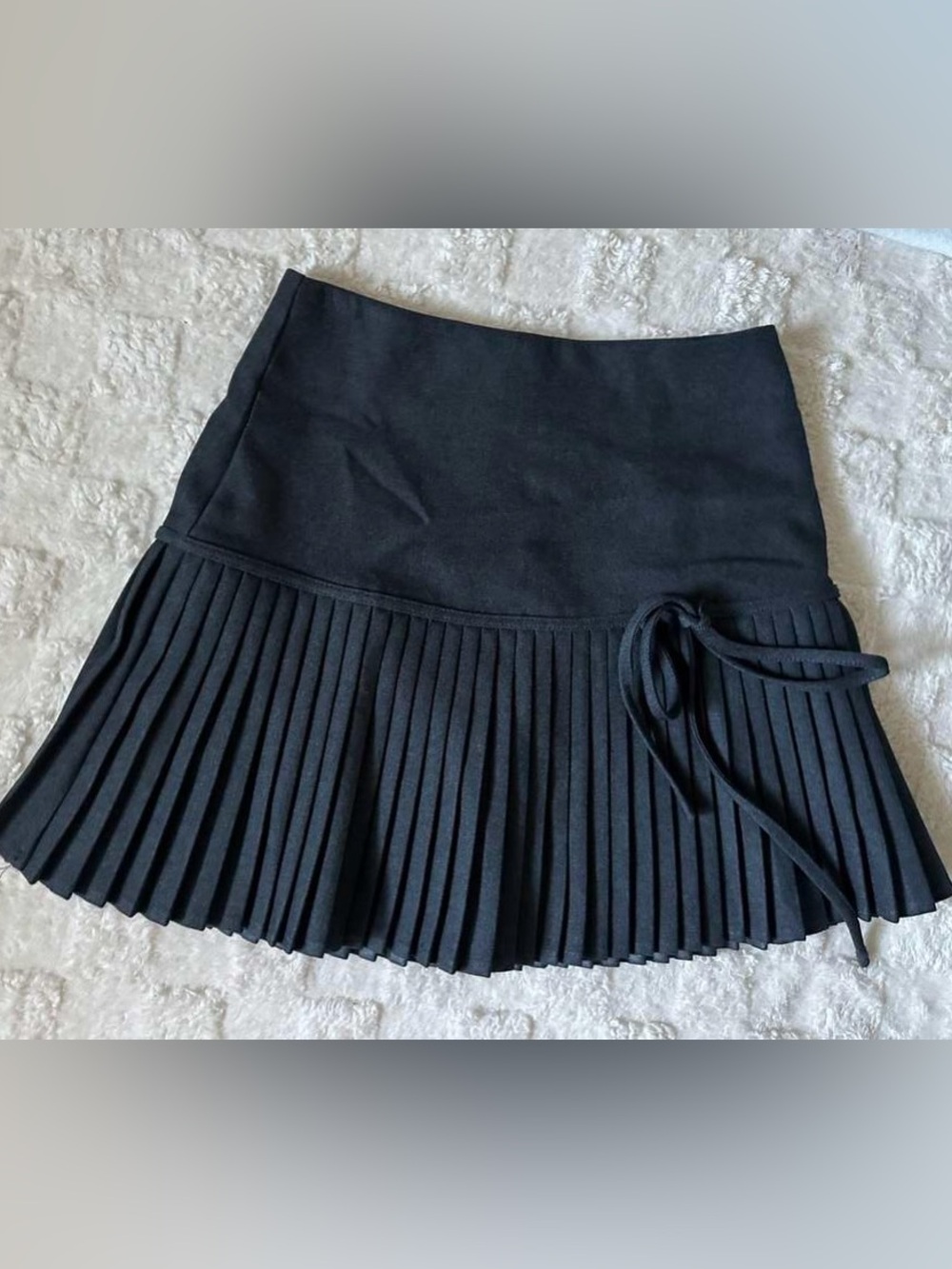 Dark Grey Short Skirt